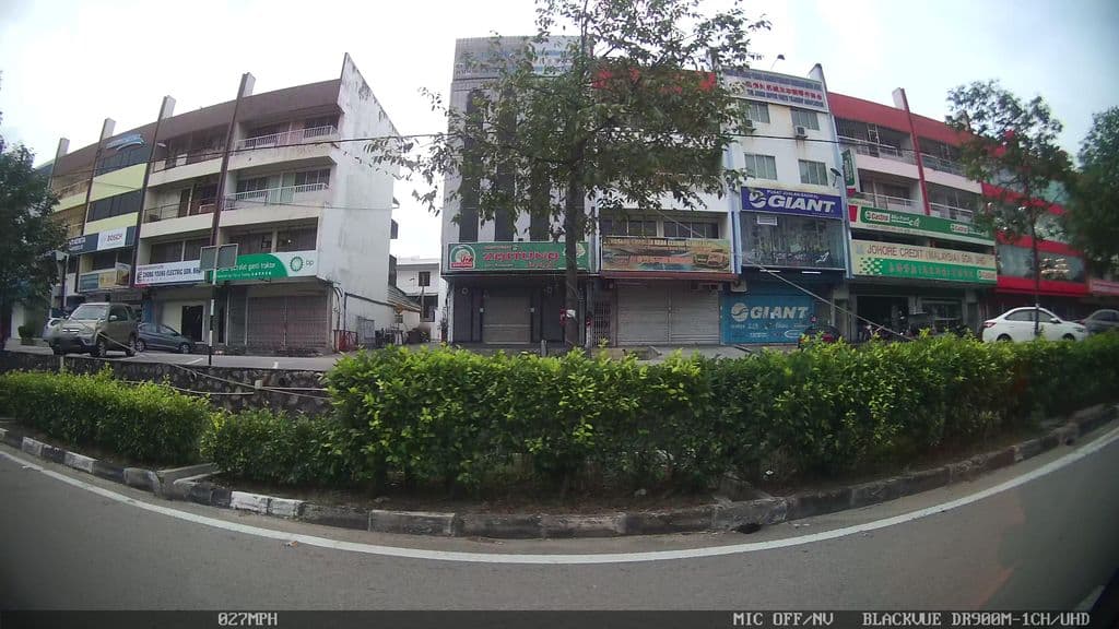 Street view near Arab shisha