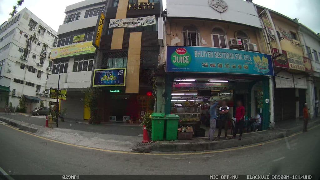 Street view near Arabian Shisha Lounge @ Frame Hotel