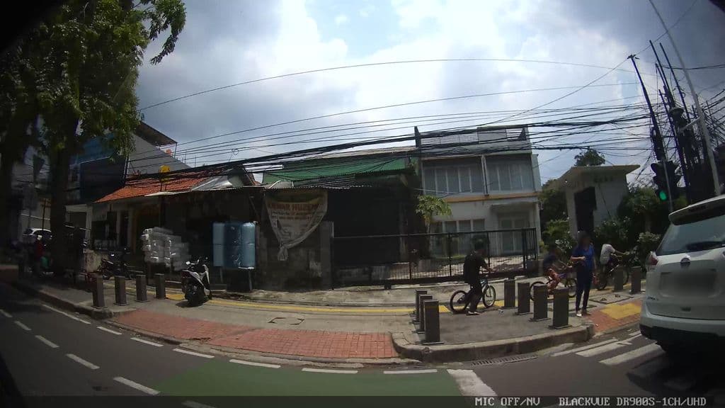 Street view near Bubbleshisha Medan Coffee