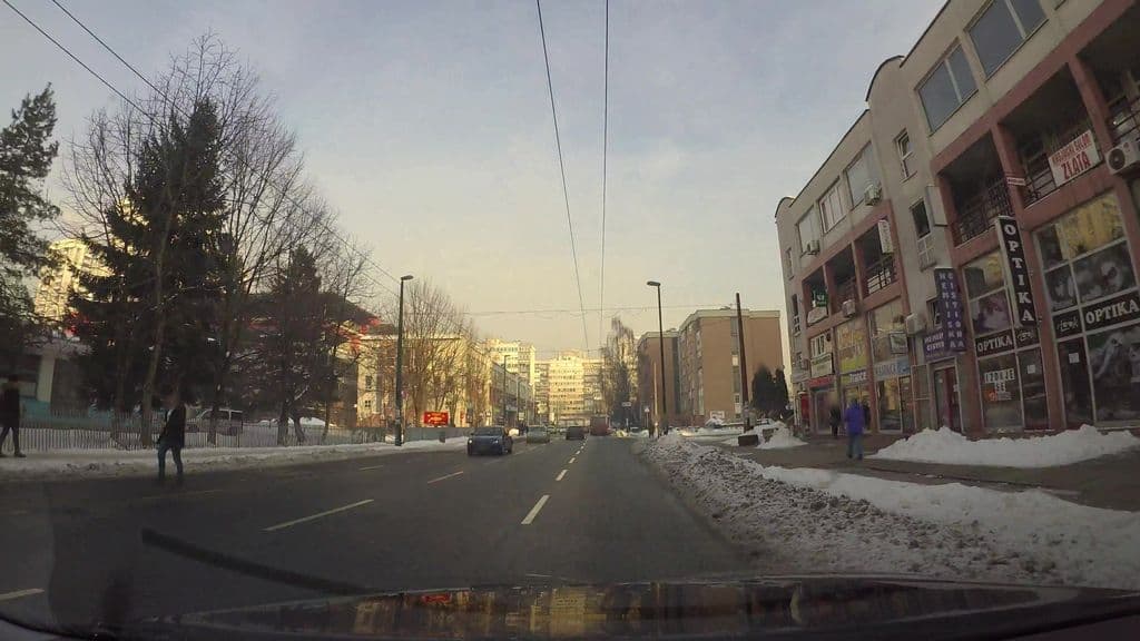 Street view near Hookah Bar Loža