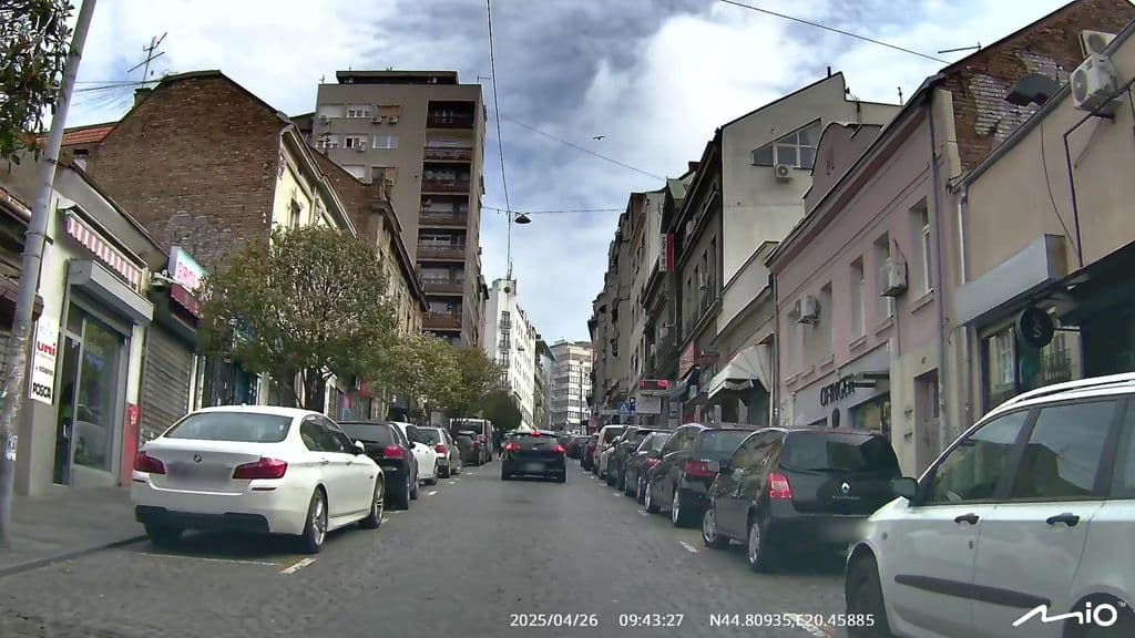 Street view near Šuma smoke