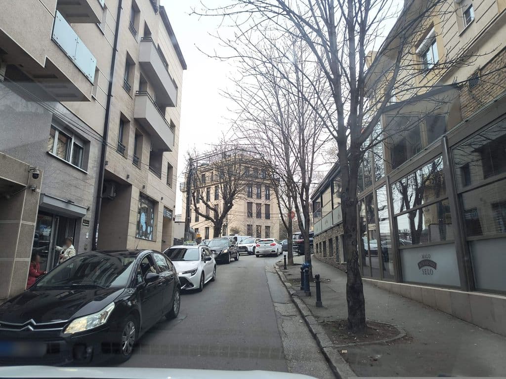 Street view near HookahPlace Belgrade