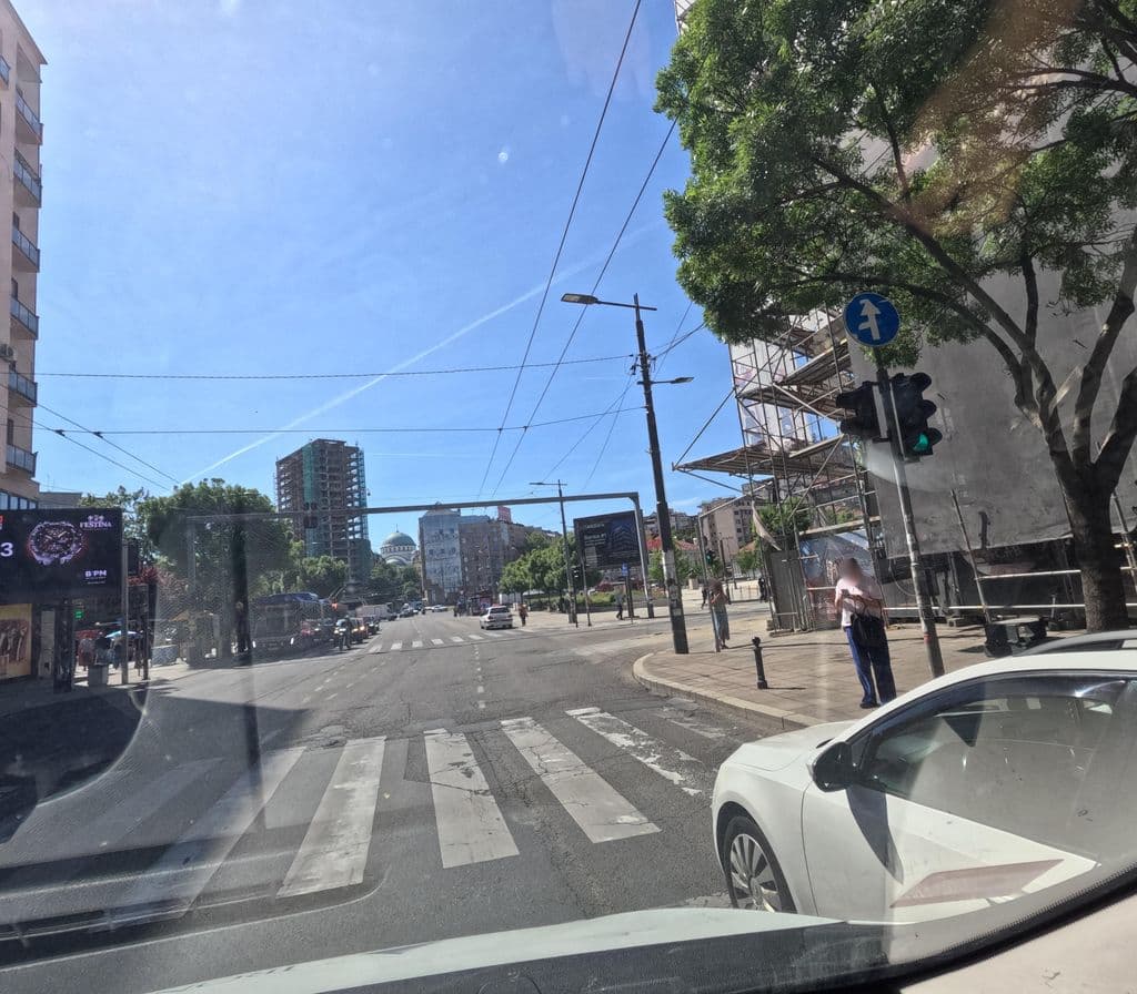 Street view near Caffe Loža