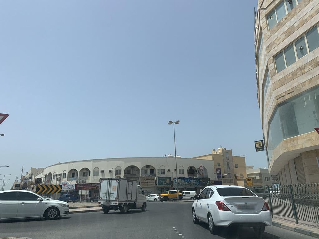 Street view near Layali Al Neel Cafe