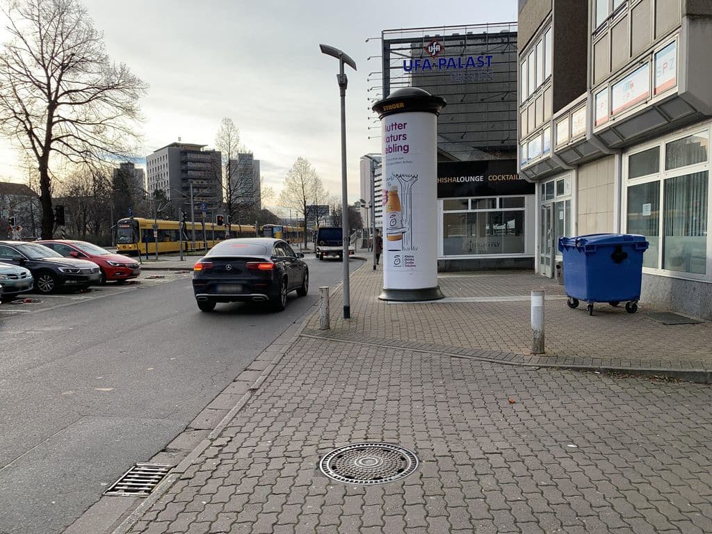 Street view near Nightfly Shisha- und Cocktailbar