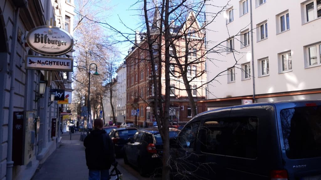 Street view near Smoke lounge shisha bar - Wiesbaden