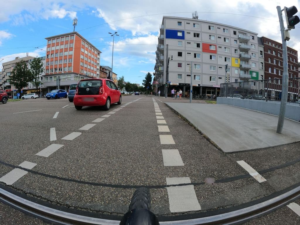 Street view near Sliva Lounge Karlsruhe