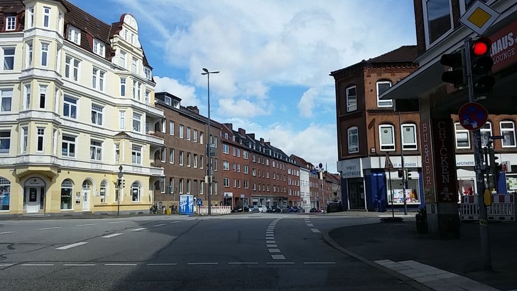 Street view near Golden Smoke | Shisha Bar Kiel