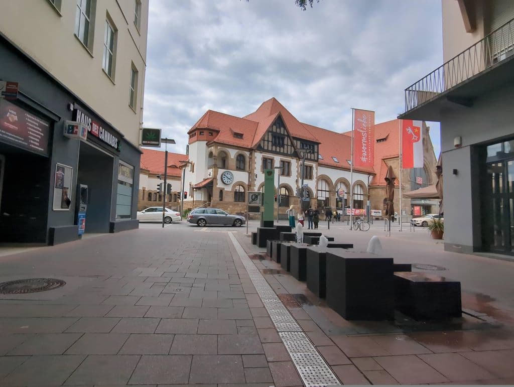 Street view near Haus des Cannabis Worms