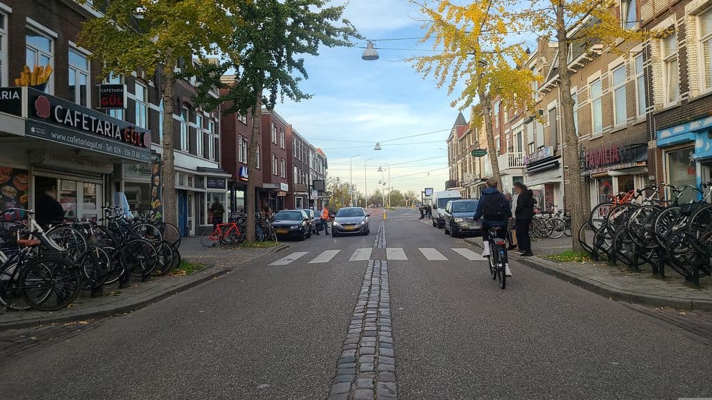 Street view near Shisha bar