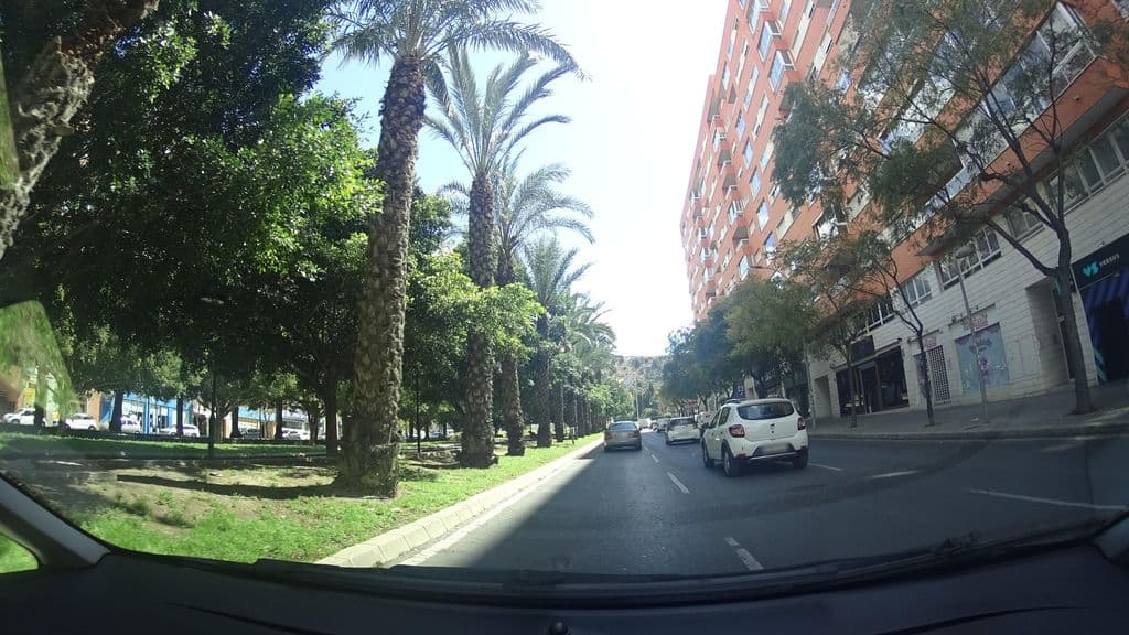 Street view near Palms Lounge