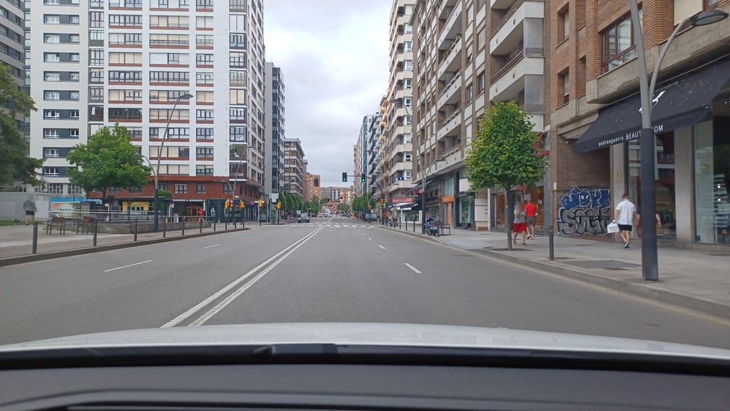 Street view near Capone lounge Gijón