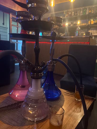 White shisha lounge bar