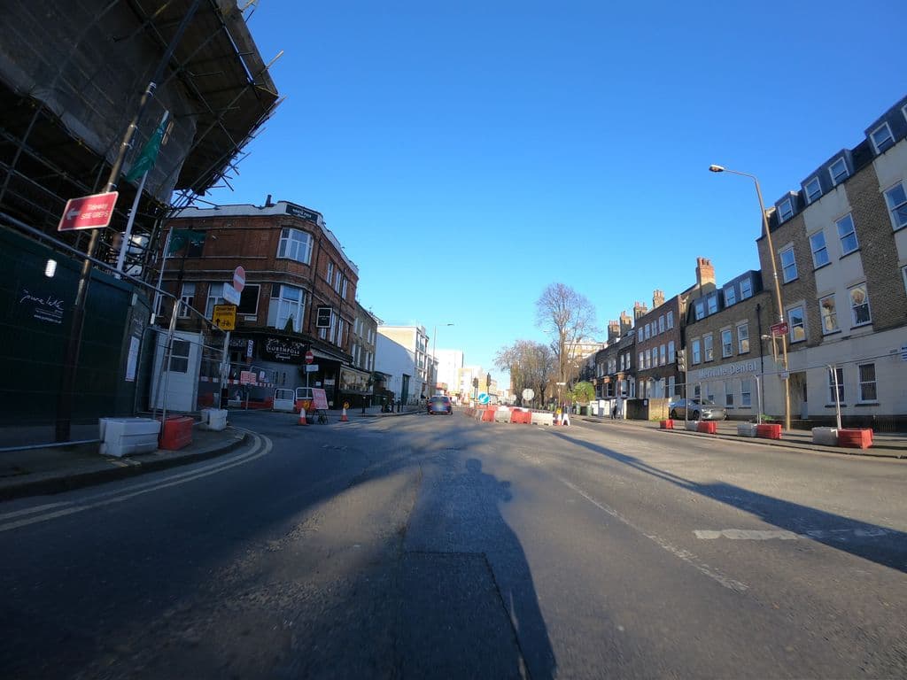 Street view near North Pole Bar and Grill