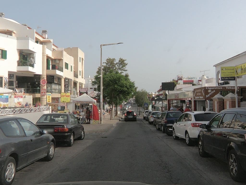 Street view near Shisha Shack _ Albufeira