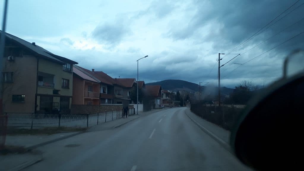 Street view near Sultan's Lounge hookah bar
