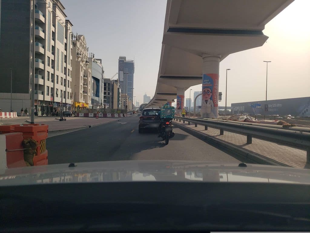 Street view near Grand Maraya Club Dubai