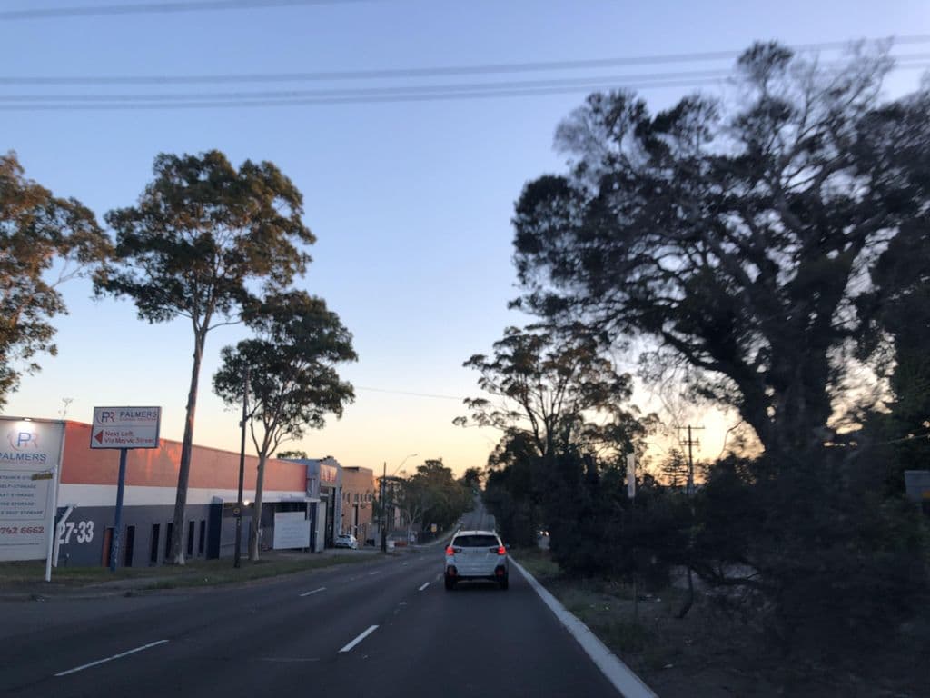 Street view near Georges Restaurant Sydney