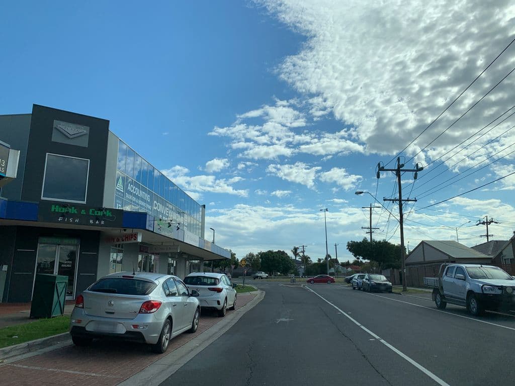 Street view near May’s Shisha lounge
