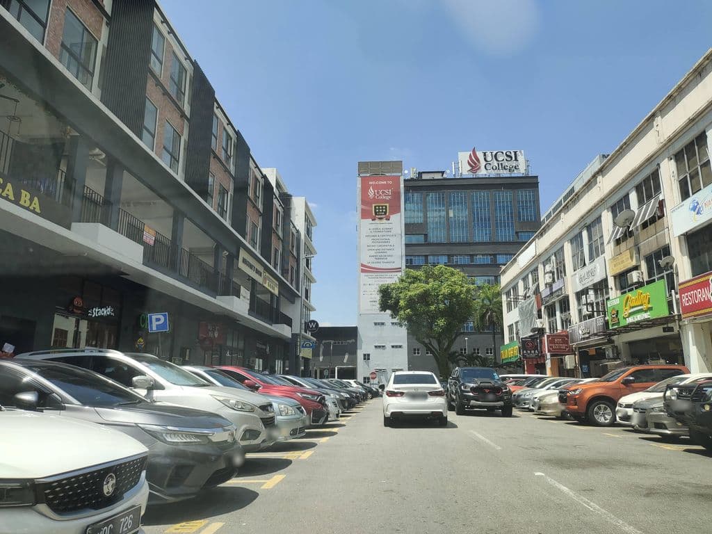 Street view near Gading Shisha Lounge
