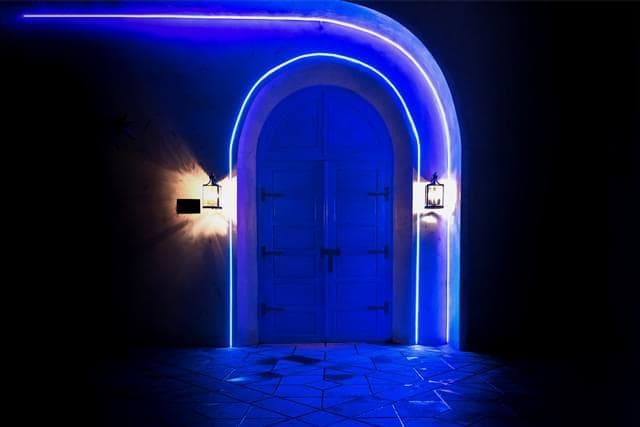 The Blue Door