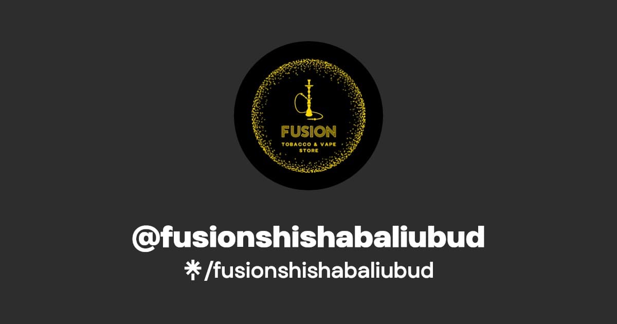 Fusion Shisha Bali
