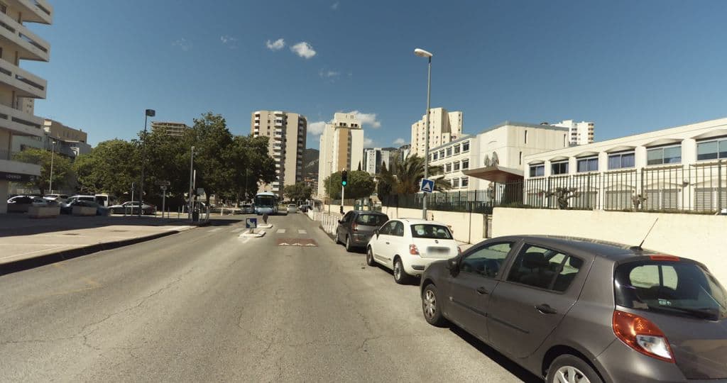Street view near The Wood's Lounge