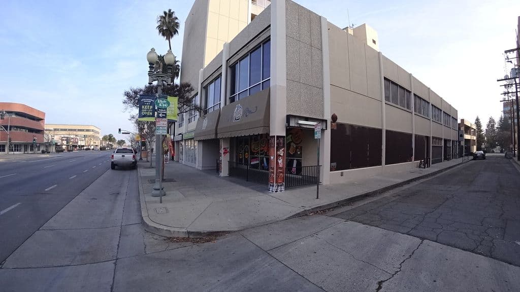 Street view near Habibi’s Hookah Lounge
