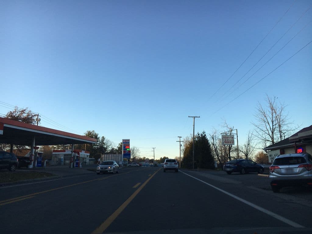 Street view near Miss Alice's