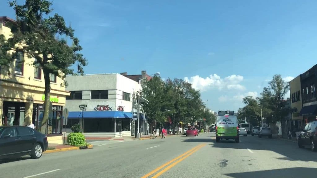 Street view near Antika grill montclair