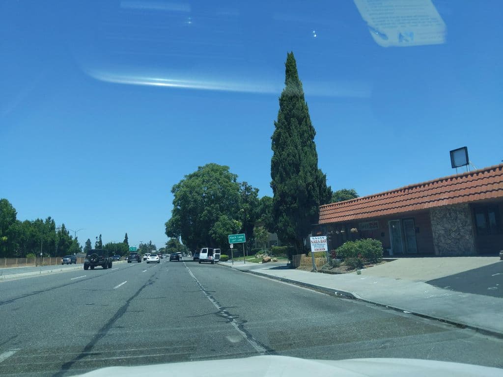 Street view near Red Room Hookah Lounge San Jose