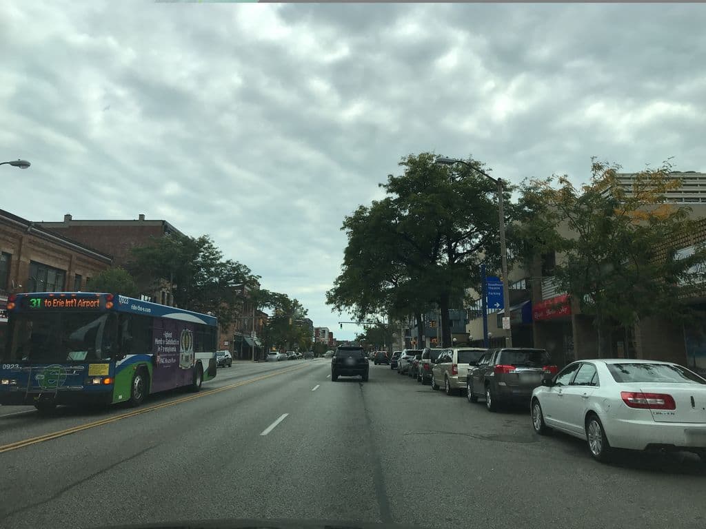 Street view near Casablanca Hookah Lounge