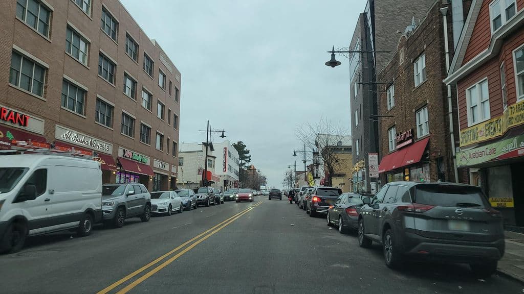 Street view near Arabian Cafe