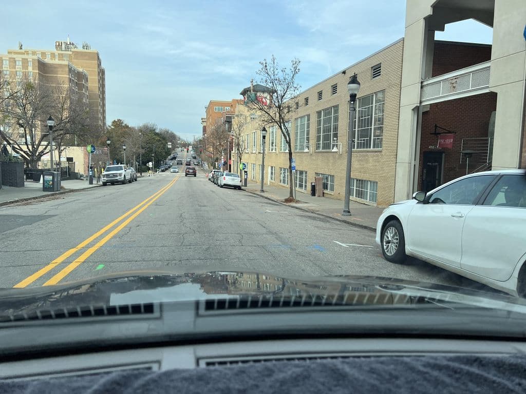 Street view near Botanical Lounge