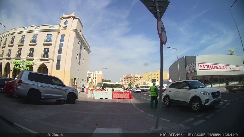 Street view near Najmat Al Doha Cafe