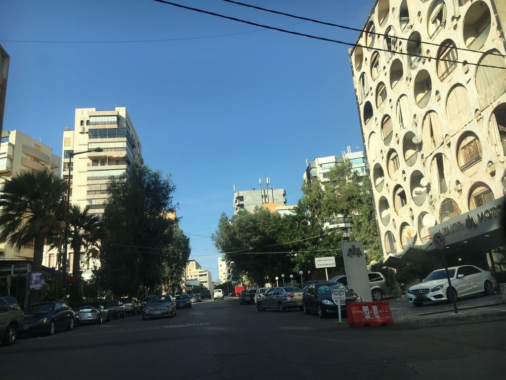 Street view near Nafass Beirut