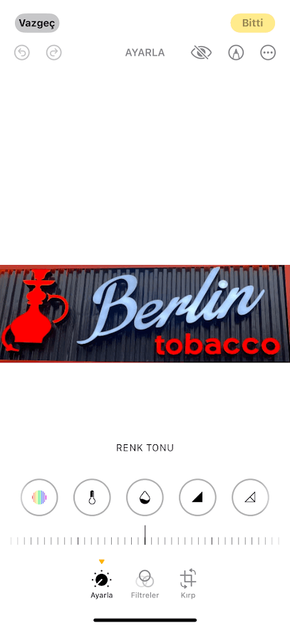 Berlin tobacco nargile