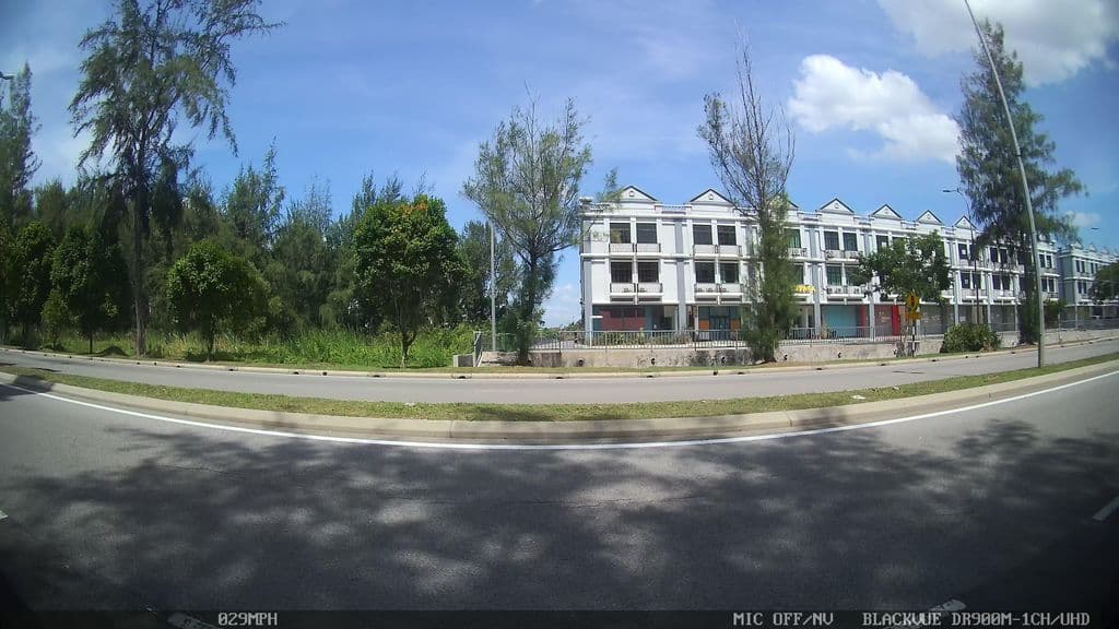 Street view near Shisha Lounge Melaka