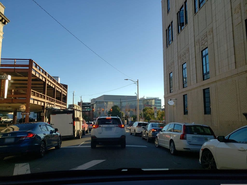 Street view near Houston's Bar & Lounge