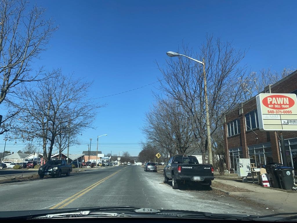 Street view near Good Times Lounge