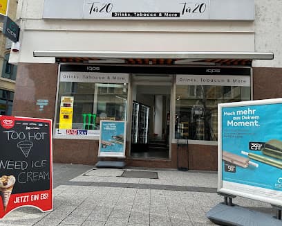 Tü20 Kiosk - Drinks, Tobacco, Shisha & More